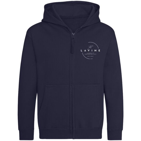 Youth LSPA Navy Zipped Hoodie Thumbnail