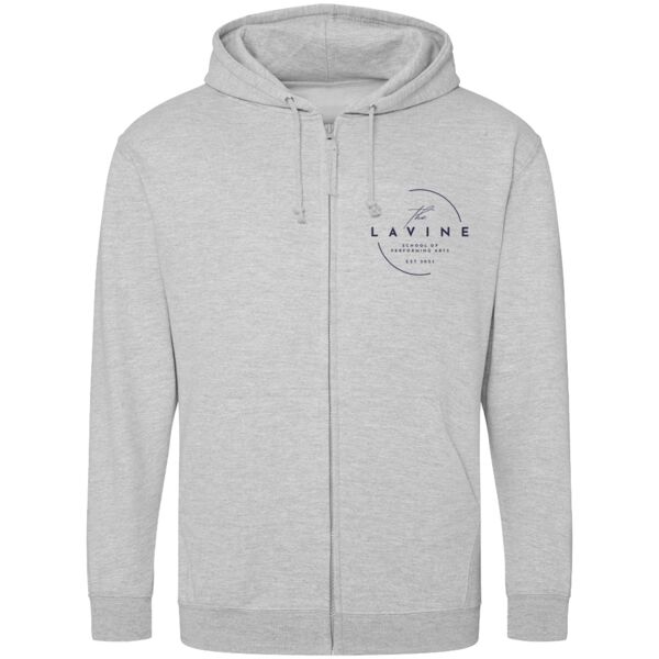 Adult LSPA Grey Zipped Hoodie Thumbnail