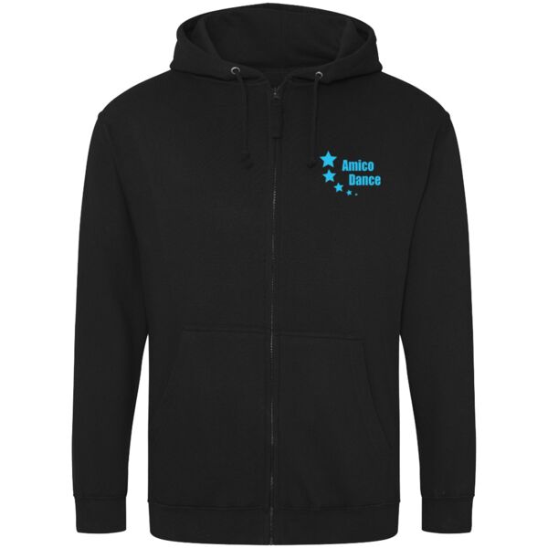 Adult Amico Dance Zipped Hoodie Thumbnail