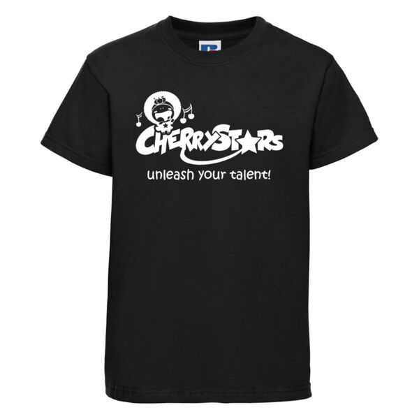 Youth Cherrystars Black T-Shirt Thumbnail