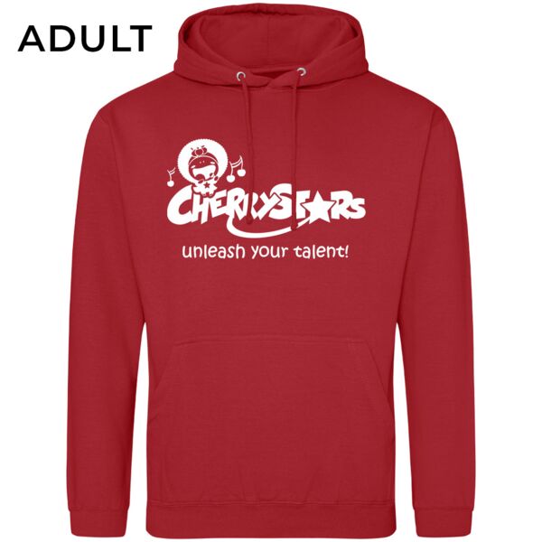 Adult Cherrystars Red Pullover Hoodie Thumbnail