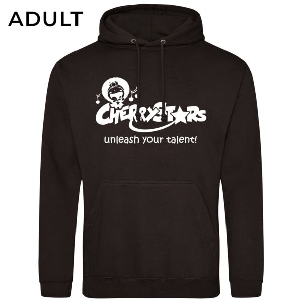 Adult Cherrystars Black Pullover Hoodie Thumbnail