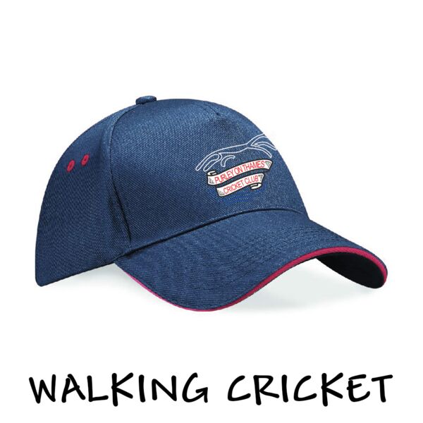 Walking Cricket Purley on Thames CC Baseball Cap Thumbnail
