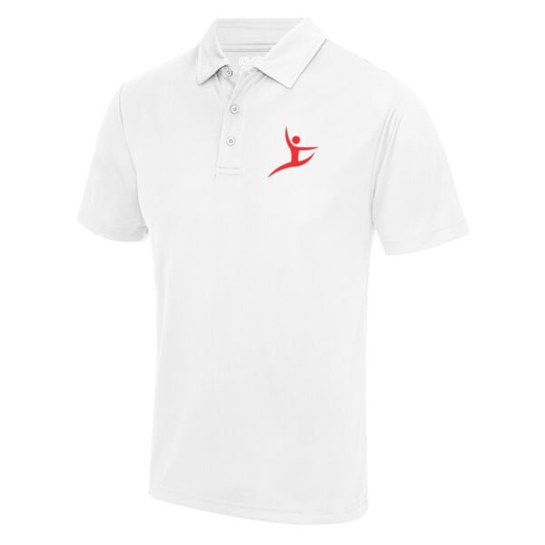 Youth Bulmershe Gymnastics Squad White Polo Shirt Thumbnail