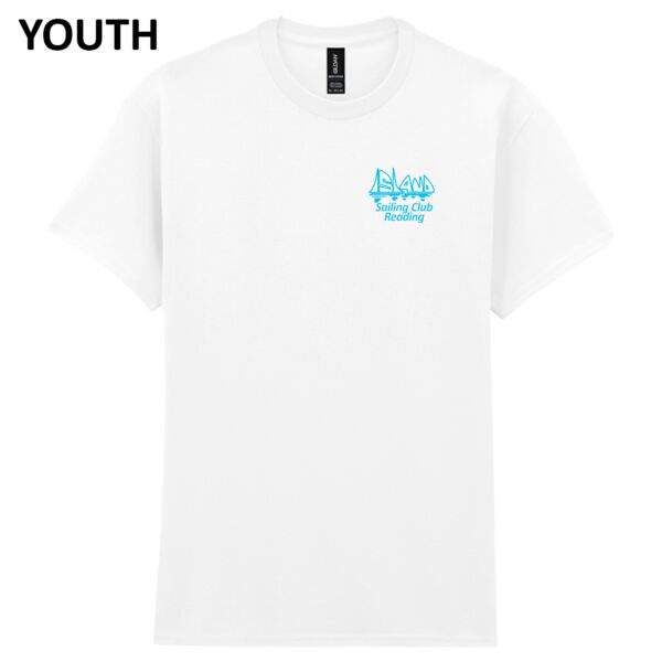 Youth Island Sailing Club White T-Shirt Thumbnail