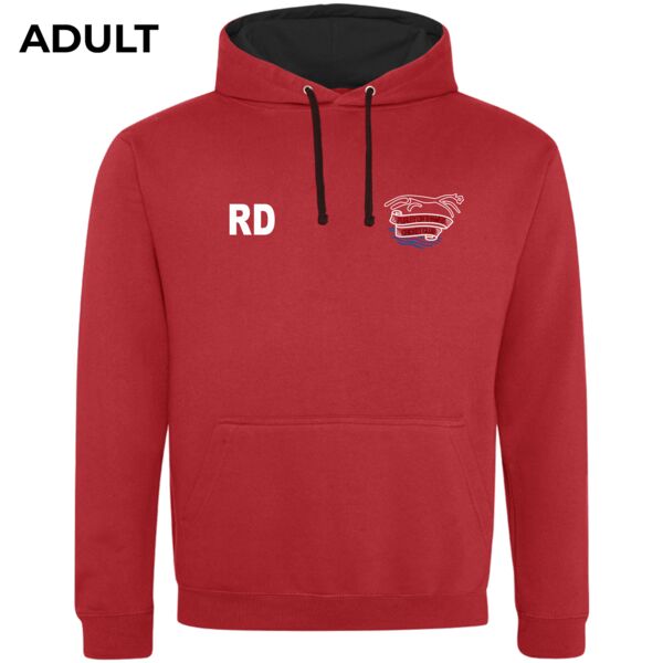 Adult Purley Girls & Ladies Varsity Hoodie Thumbnail